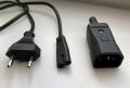 Standardní C7 kabel a C14 konektor