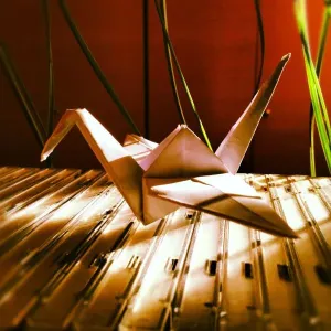 Origami crane