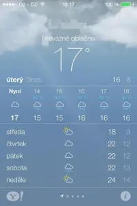 Počasí