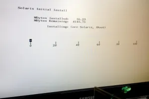 Instalace Solarisu