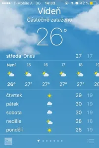 Počasí