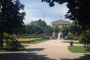 Klid ve Volksgarten