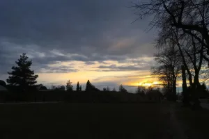Hořící soumrak