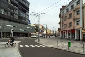 Město je krásné