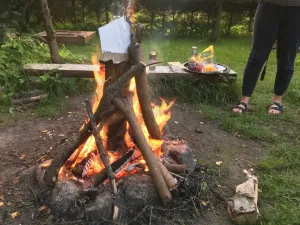 Stavba ohně