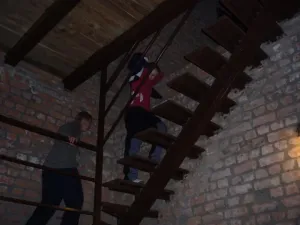 Schody do věže