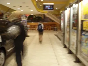 Kolem páté jsme zašli do Futura pro program Cinestaru