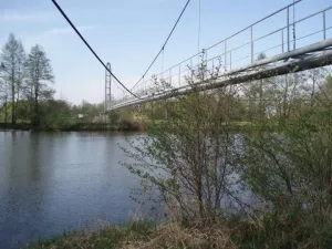 Potrubí přes řeku